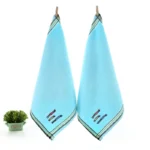 2pcs/lot Pure cotton square towel