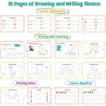 Toddler Busy Book: Preschool Learning Activities