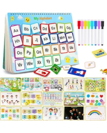 Toddler Busy Book: Preschool Learning Activities