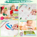Toddler Busy Book: Preschool Learning Activities