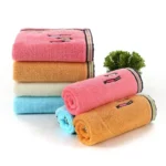 2pcs/lot Pure cotton square towel
