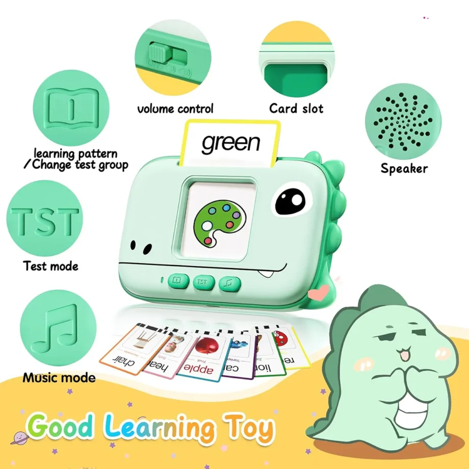 1-3 year old child Talk flash card